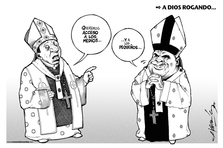 a dios rogando...